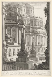 Planche 3 : Mausolée antique érigé pour les cendres d