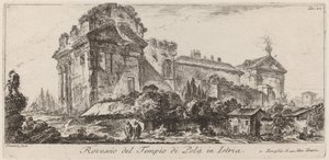 Revers du temple de Pola en Istrie - Giovanni Battista Piranesi