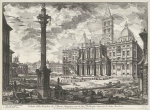 Santa Maria Maggiore à Rome - Giovanni Battista Piranesi