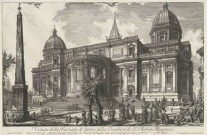 Santa Maria Maggiore à Rome (Vues de Rome)