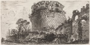Sépulcre de Metella dit Capo di Bove - Giovanni Battista Piranesi