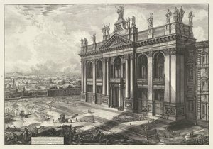 Saint-Jean-de-Latran à Rome - Giovanni Battista Piranesi
