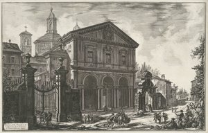 Sint-Sebastiaan buiten de Muren te Rome - Giovanni Battista Piranesi