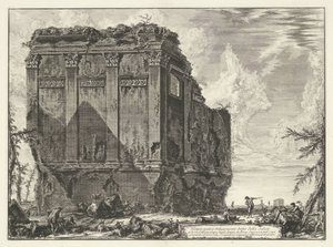 Temple de Salus près de Rome - Giovanni Battista Piranesi