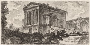 Temple de Clitumno entre Foligno et Spoletti - Giovanni Battista Piranesi