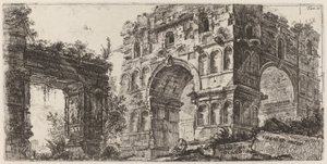 Temple de Diane - Giovanni Battista Piranesi