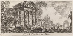 Temple de Pola en Istrie - Giovanni Battista Piranesi