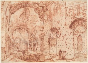 Le « Canopus » de la Villa Adriana à Tivoli - Giovanni Battista Piranesi