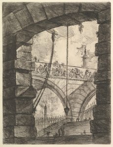 La Grande Piazza, des Prisons Imaginaires - Giovanni Battista Piranesi