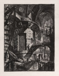 La tour ronde, planche 3 des Carceri d