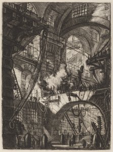 Le feu fumant - Giovanni Battista Piranesi