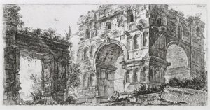 Le temple de Diane - Giovanni Battista Piranesi
