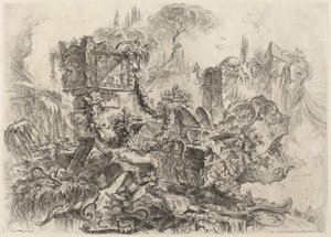 Le tombeau de Néron - Giovanni Battista Piranesi
