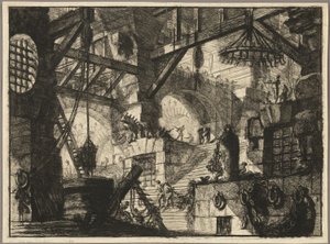 Le Puits, planche 13 des Prisons imaginaires - Giovanni Battista Piranesi