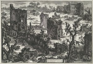 Thermes de Trajan à Rome - Giovanni Battista Piranesi