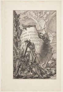 Chambres funéraires des anciens Romains, à Rome et en dehors de la ville - Giovanni Battista Piranesi