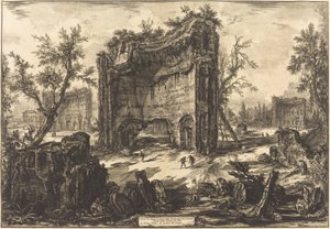 Veduta ... delle Terme di Tito - Giovanni Battista Piranesi