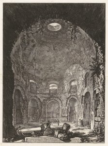 Vue intérieure du Temple de la Tosse
