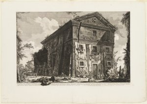 Vue du Temple de Bacchus, maintenant l