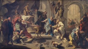 Hannibal jurant une inimitié éternelle aux Romains, c.1723