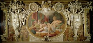 Danaé, (détail) - Giovanni Battista Rosso Fiorentino