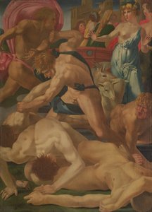 Moïse défendant les filles de Jethro, c.1523