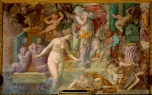 École de Fontainebleau : Vénus à la fontaine