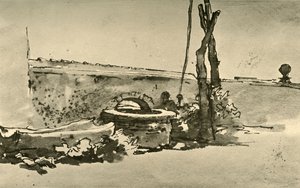 Un puits, milieu du 18ème siècle, 1928