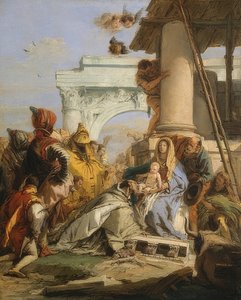 Adoration des mages. Fin des années 1750
