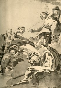Apollon, les Muses et Chronos, vers 1730, 1928 - Giovanni Battista Tiepolo