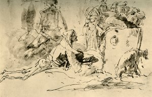 Capriccio, vers 1740 - Giovanni Battista Tiepolo