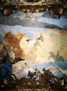 Détail du Cours du Soleil, 1740
