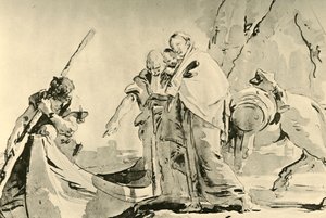 Fuite en Égypte, avant 1752, 1928