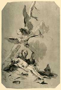 Agar et Ismaël, 1735, 1928