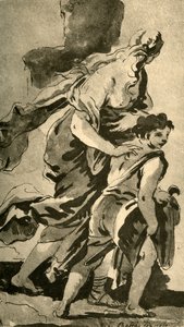 Agar et Ismaël, milieu du 18e siècle, 1928