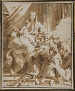 Madone et Enfant avec les Saints Antoine de Padoue et Catherine d