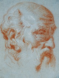 Étude du buste de Giulio Contarini vu de gauche