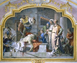 La Décapitation de Saint Jean-Baptiste, 1732-33 - Giovanni Battista Tiepolo