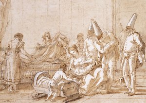Le Nourrissage de Punchinello, 1790-1804