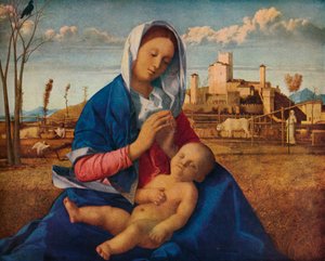 Madone des Prairies, vers 1500 - Giovanni Bellini