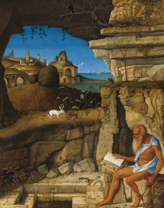Saint Jérôme lisant - Giovanni Bellini