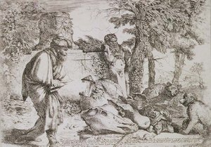 Diogène cherchant un homme honnête