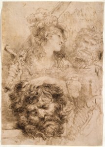 David avec la tête de Goliath