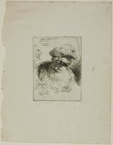 Vieil homme avec un turban