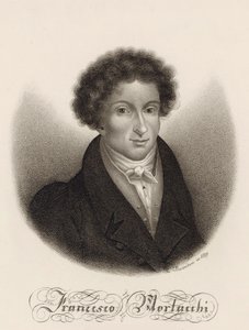 Portrait du compositeur Francesco Morlacchi 1784-1841, 1829 - Giovanni Bernardoni