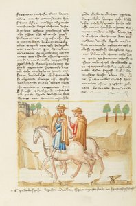 Décaméron, La poêle se moque du chaudron - Forese da Rabatta et Giotto chevauchant, Sixième journée, nouvelle 5. - Giovanni Boccaccio