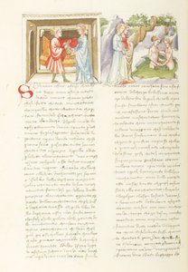 Décaméron, Liaison dangereuse Salabaetto et Jancofiore se baignant, Huitième journée, nouvelle 10. - Giovanni Boccaccio