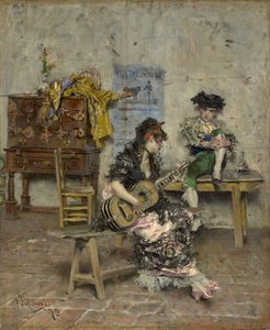 Un Joueur de guitare, 1872
