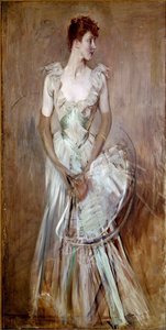 Portrait de la Comtesse de Leusse née Berthier - Giovanni Boldini