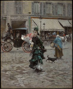Traverser la rue - Giovanni Boldini